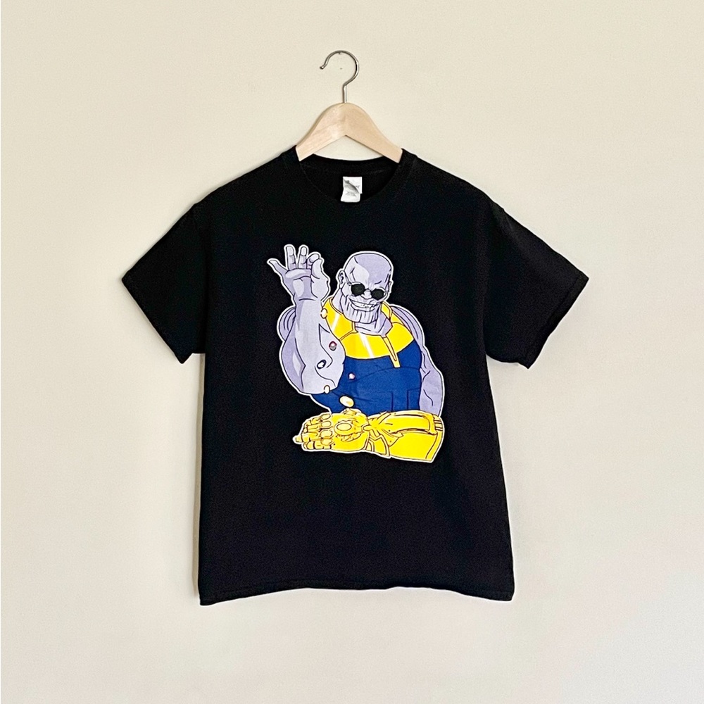 Marvel Thanos Infinity Bae Sprinkle Parody Graphic Black T Shirt Adult Medium